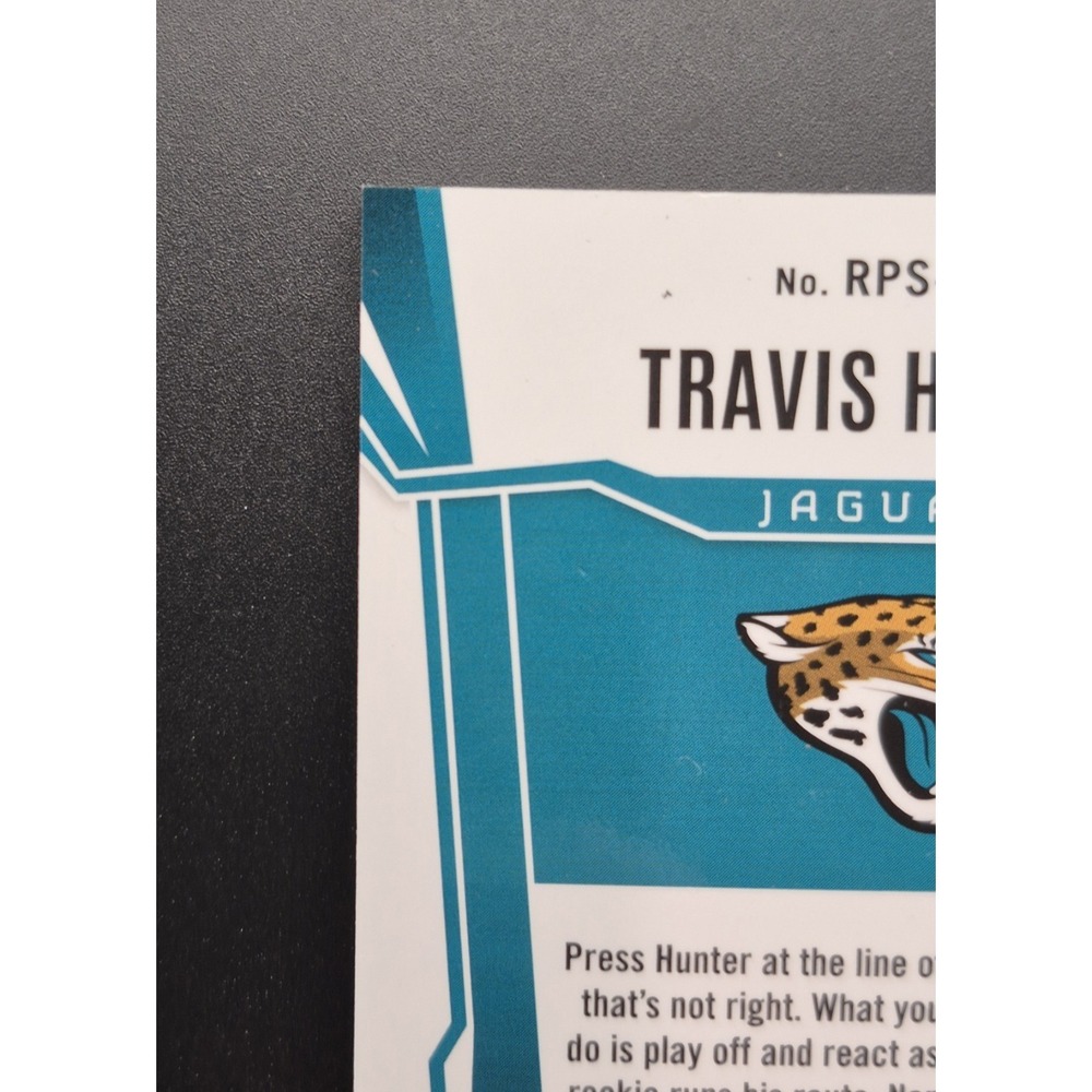 2025 Panini Phoenix Rookie Patch Auto Travis Hunter Bronze Pandora #RPS-THR /199 - Picture 9 of 12